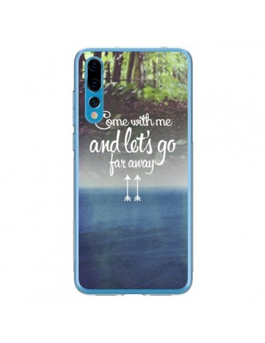 Coque Huawei P20 Pro Let's Go Far Away Forest Foret - Eleaxart