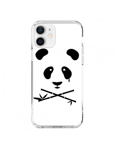 Cover iPhone 12 e 12 Pro Panda Piange - Bertrand Carriere