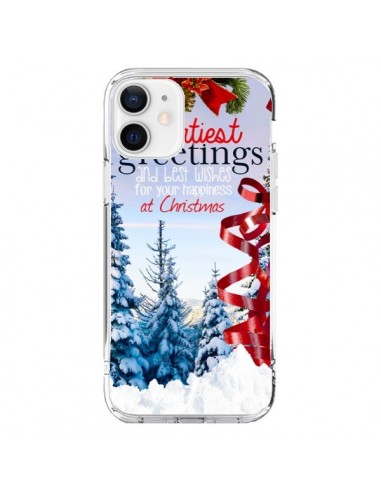 iPhone 12 and 12 Pro Case Best wishes Merry Christmas - Eleaxart