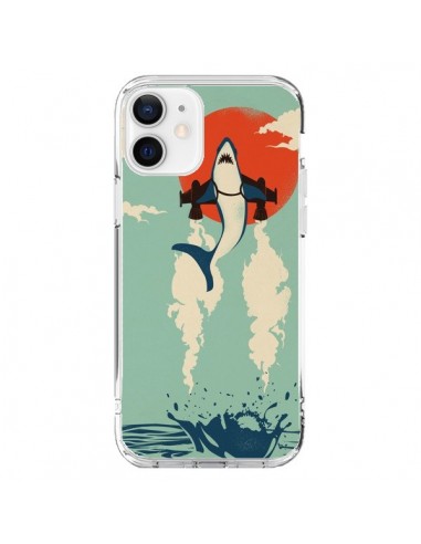 iPhone 12 and 12 Pro Case Shark Plane Flying - Jay Fleck