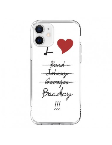 Cover iPhone 12 e 12 Pro I Love Bradley Cuore Amore - Julien Martinez