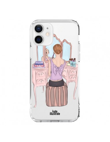 Cover iPhone 12 e 12 Pro Vanity Parrucchiera Make Up Trasparente - kateillustrate