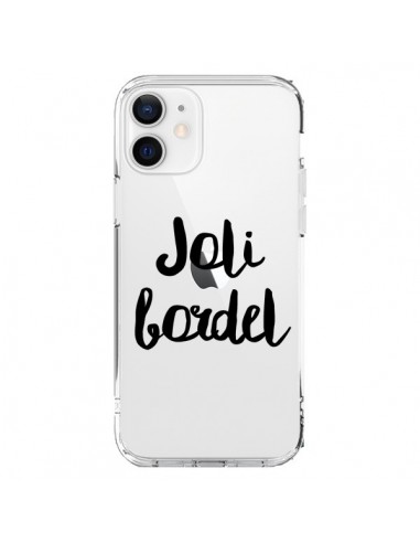 iPhone 12 and 12 Pro Case Joli Bordel Clear - Maryline Cazenave