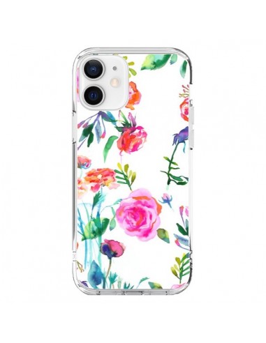 Cover iPhone 12 e 12 Pro Pioggia Nuvole Blu - Ninola Design