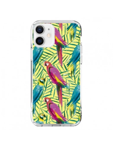 iPhone 12 and 12 Pro Case Pappagalli Tropicali Multicolor - Ninola Design