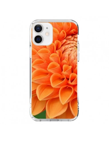 iPhone 12 and 12 Pro Case Flowers Orange - R Delean