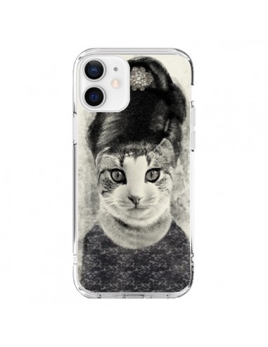 Coque iPhone 12 et 12 Pro Audrey Cat Chat - Tipsy Eyes