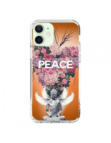 Cover iPhone 12 Mini Pace Fioris Buddha - Eleaxart