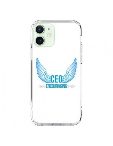 iPhone 12 Mini Case CEO Chief Encouraging Officer Blue - Shop Gasoline