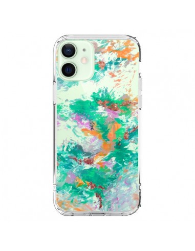 Cover iPhone 12 Mini Sirena Fiori Trasparente - Ebi Emporium