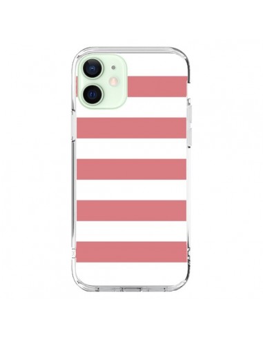 iPhone 12 Mini Case Bande Corallo - Mary Nesrala