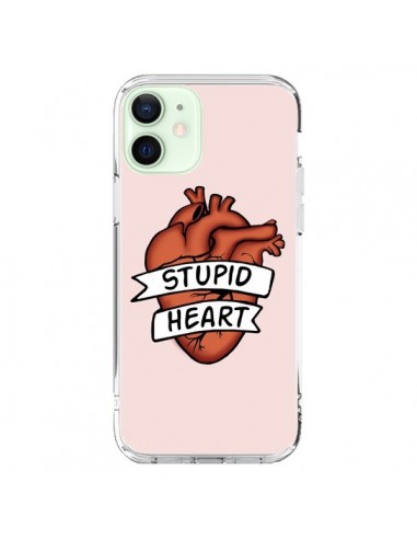 Cover iPhone 12 Mini Stupid Heart Cuore - Maryline Cazenave