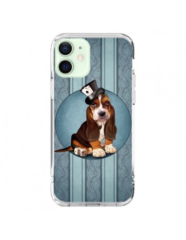 Cover iPhone 12 Mini Cane Jeu Poket Cartes - Maryline Cazenave