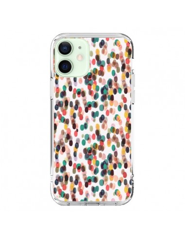 Coque iPhone 12 Mini Rainbow Lace Neon - Ninola Design