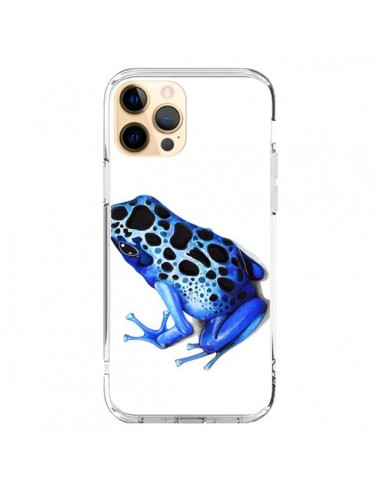 Coque iPhone 12 Pro Max Grenouille Bleue - Annya Kai