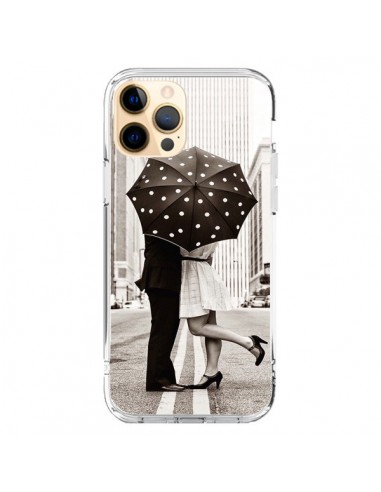 Cover iPhone 12 Pro Max Segreto dietro l'Ombrello Amore Coppia - Asano Yamazaki