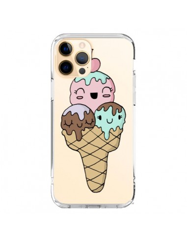 Cover iPhone 12 Pro Max Gelato Estate Ciliegia Trasparente - Claudia Ramos