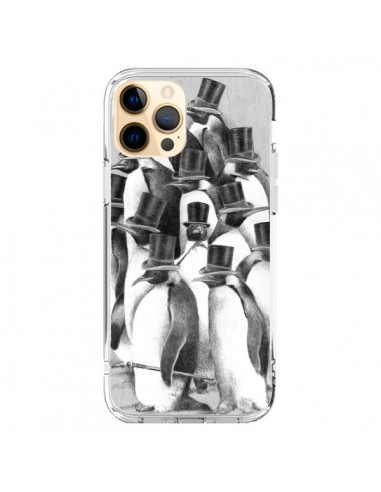 Cover iPhone 12 Pro Max Pingouins Gentlemen - Eric Fan