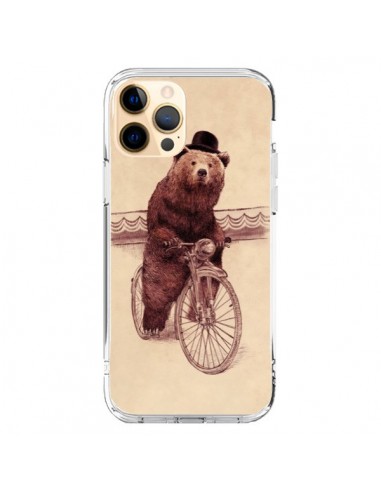 Cover iPhone 12 Pro Max Orso Bicicletta - Eric Fan