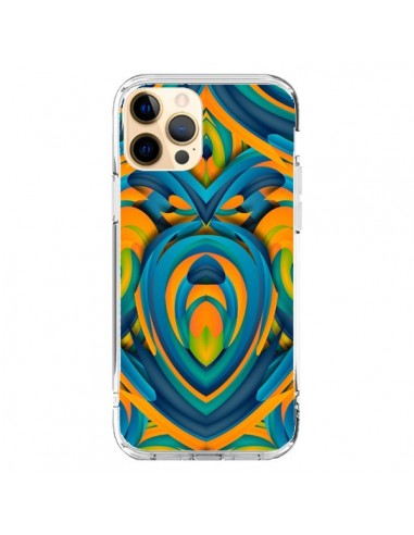 Coque iPhone 12 Pro Max Cross Heart Azteque Coeur - Eleaxart