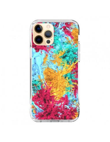 Cover iPhone 12 Pro Max Splash Pittura - Eleaxart