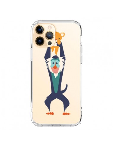 Cover iPhone 12 Pro Max Futuro Re Leone King Rafiki Trasparente - Jay Fleck