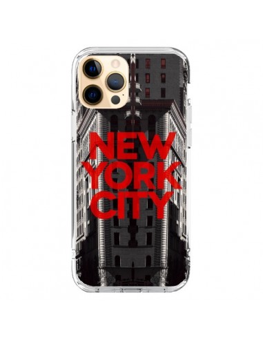 Coque iPhone 12 Pro Max New York City Rouge - Javier Martinez