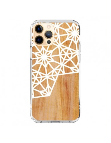 Cover iPhone 12 Pro Max Frozen Stars Stelle Legno Azteque Aztec Tribal - Jenny Mhairi