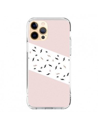 iPhone 12 Pro Max Case Festive Pattern Pink - Koura-Rosy Kane