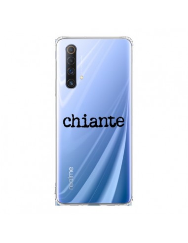 Coque Realme X50 5G Chiante Noir Transparente - Maryline Cazenave