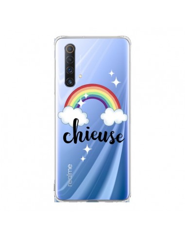 Coque Realme X50 5G Chieuse Arc En Ciel Transparente - Maryline Cazenave