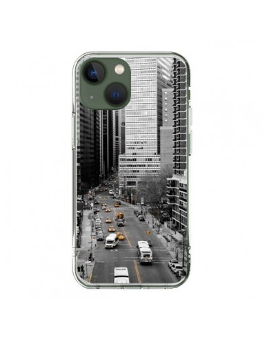 Coque iPhone 13 New York Noir et Blanc - Anaëlle François