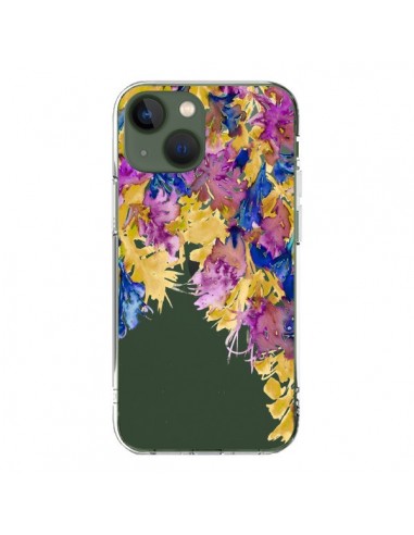 Cover iPhone 13 Cascata Floreale Trasparente - Ebi Emporium