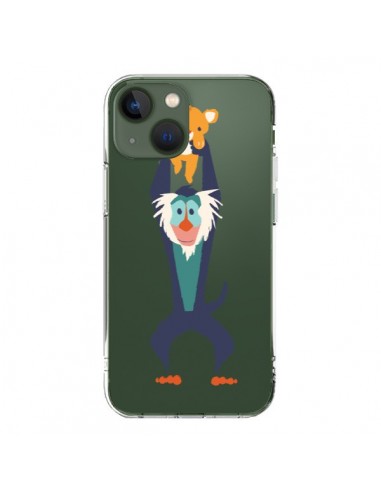 Cover iPhone 13 Futuro Re Leone King Rafiki Trasparente - Jay Fleck