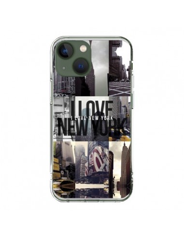 iPhone 13 Case I Love New Yorck City Black - Javier Martinez