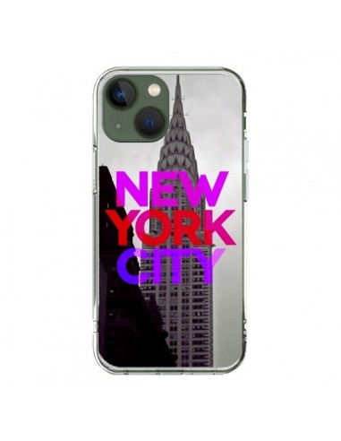 Cover iPhone 13 New York City Rosa Rosso - Javier Martinez