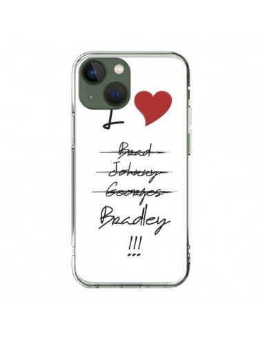 Cover iPhone 13 I Love Bradley Cuore Amore - Julien Martinez