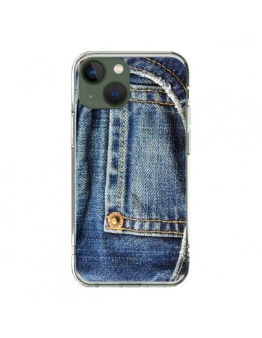 Cover iPhone 13 Jean Blu Vintage - Laetitia