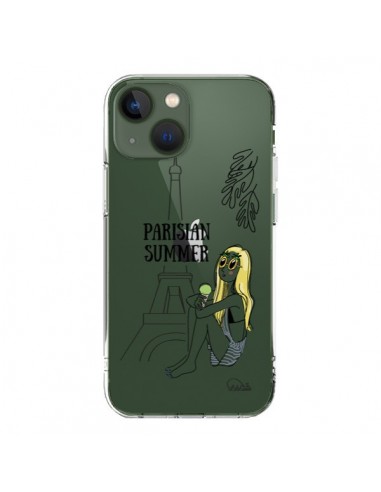 Cover iPhone 13 Parisian Summer Estate Parigina Trasparente - Lolo Santo