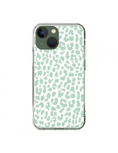 Cover iPhone 13 Leopardo Menta - Mary Nesrala