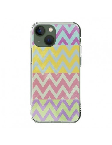 Coque iPhone 13 Chevron Summer Triangle Azteque - Mary Nesrala