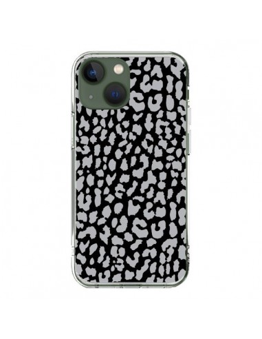 Cover iPhone 13 Leopardo Grigio - Mary Nesrala