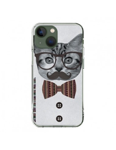 Cover iPhone 13 Gatto - Borg