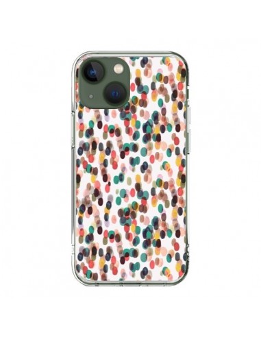 Cover iPhone 13 Rainbow Lace Neon Multicolore - Ninola Design