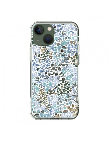 Cover iPhone 13 Smoky Marble Watercolor Rosa - Ninola Design