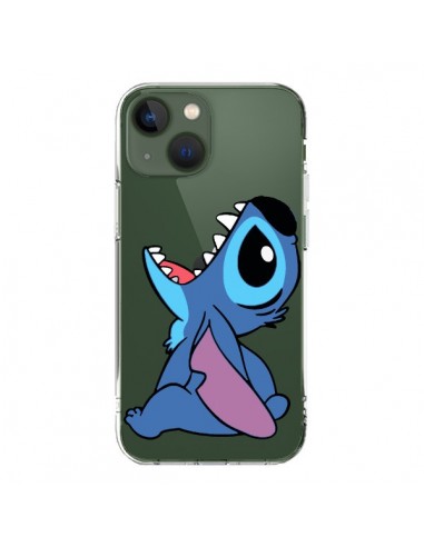 Cover iPhone 13 Stitch di Lilo e Stitch Trasparente