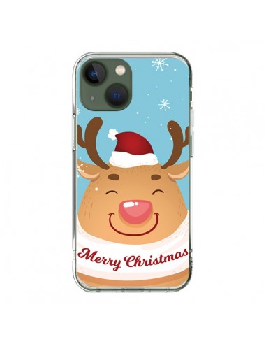 Cover iPhone 13 Renna di Natale Merry Christmas - Nico