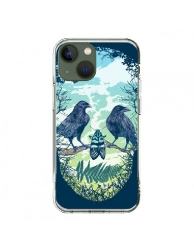 Cover iPhone 13 Teschio Natura - Rachel Caldwell