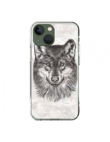 Cover iPhone 13 Lupo Grigio - Rachel Caldwell