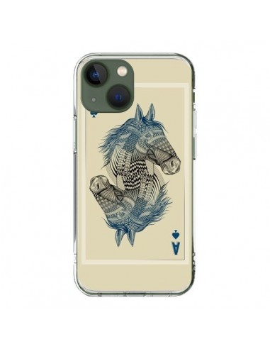 Cover iPhone 13 Cavallo Carta da gioco - Rachel Caldwell